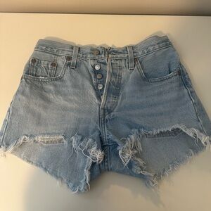 Levi’s 501 Original Fit shorts - light wash